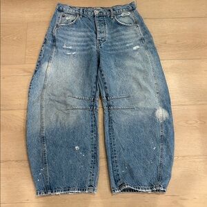 We The Free barrel jeans.